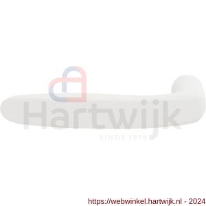 GPF Bouwbeslag ZwartWit 1310.62 Taka deurkruk links-rechtswijzend wit - H21017046 - afbeelding 1