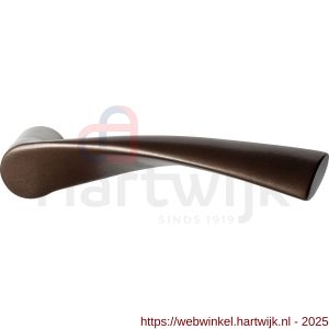 GPF Bouwbeslag Anastasius GPF1340.A2 R Kino deurkruk gatdeel rechtswijzend Bronze blend - H21010544 - afbeelding 1