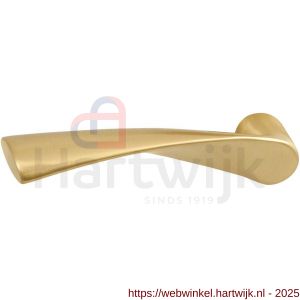 GPF Bouwbeslag PVD GPF1340P4L Kino deurkruk gatdeel linkswijzend PVD mat messing - H21002524 - afbeelding 1
