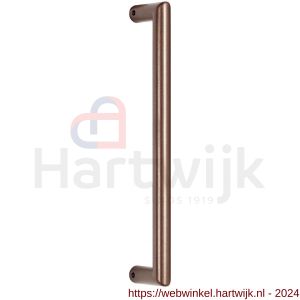 GPF Bouwbeslag Anastasius 9520.A2 deurgreep GPF19 16x144/128 mm Bronze blend met enkel- en dubbelzijdige bevestiging - H21012301 - afbeelding 1