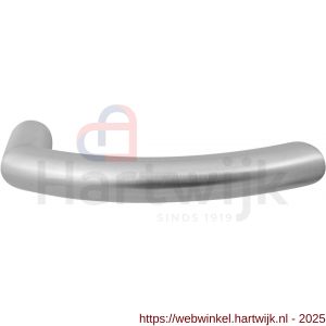 GPF Bouwbeslag RVS GPF2025 Hoki deurkruk RVS geborsteld - H21002530 - afbeelding 1