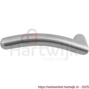 GPF Bouwbeslag RVS GPF2030L Mata deurkruk gatdeel linkswijzend RVS geborsteld - H21002642 - afbeelding 1