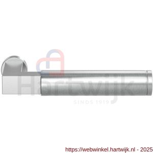 GPF Bouwbeslag RVS GPF2082 Kuri deurkruk RVS geborsteld - H21005753 - afbeelding 1
