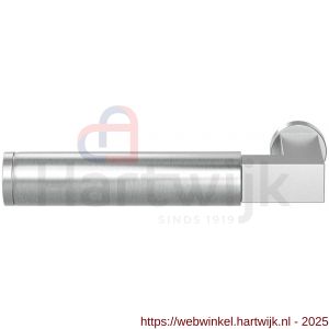 GPF Bouwbeslag RVS GPF2082L/R Kuri deurkruk gatdeel links-rechtswijzend RVS geborsteld - H21002650 - afbeelding 1
