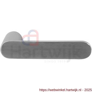 GPF Bouwbeslag RVS GPF2095 Knipo Duo deurkruk RVS gepolijst-RVS geborsteld - H21002542 - afbeelding 1
