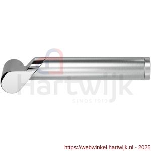 GPF Bouwbeslag RVS GPF3025 Horo Duo deurkruk RVS gepolijst-RVS geborsteld - H21002663 - afbeelding 1