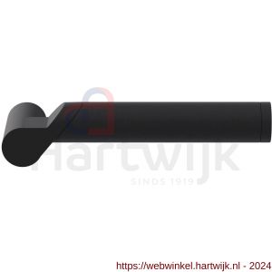 GPF Bouwbeslag ZwartWit 3025.61 Horo deurkruk zwart - H21017084 - afbeelding 1