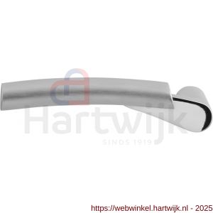 GPF Bouwbeslag RVS GPF3030L Hine Duo deurkruk gatdeel linkswijzend RVS gepolijst-RVS geborsteld - H21002664 - afbeelding 1