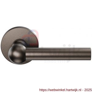 GPF Bouwbeslag Anastasius GPF3040.A1-00 Hipi deurkruk 50x8 mm op rond rozet Dark blend - H21013894 - afbeelding 1