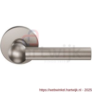 GPF Bouwbeslag Anastasius GPF3040.A3-00 Hipi deurkruk 50x8 mm op rond rozet Mocca blend - H21013898 - afbeelding 1