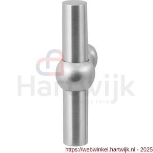 GPF Bouwbeslag RVS GPF3045 Hipi kruiskruk RVS geborsteld - H21002548 - afbeelding 1