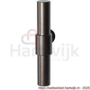 GPF Bouwbeslag Anastasius GPF3046.A1 L/R Hipi Deux kruiskruk gatdeel 103 mm links-rechtswijzend Dark blend - H21010557 - afbeelding 1
