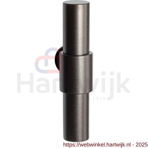 GPF Bouwbeslag Anastasius GPF3047.A1 L/R Hipi Deux+ kruiskruk gatdeel 105,5 mm links-rechtswijzend Dark blend - H21010561 - afbeelding 1