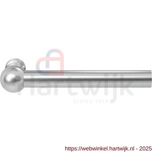 GPF Bouwbeslag RVS GPF3050 Hipi deurkruk 139,5 mm RVS geborsteld - H21002551 - afbeelding 1