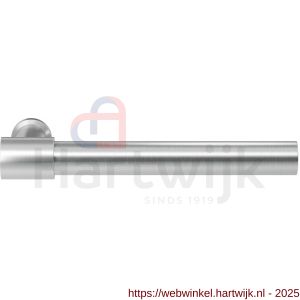 GPF Bouwbeslag RVS GPF3051 Hipi Deux deurkruk 139 mm RVS geborsteld - H21008028 - afbeelding 1