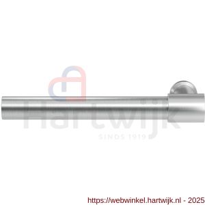 GPF Bouwbeslag RVS GPF3051L/R Hipi Deux deurkruk gatdeel 139 mm links-rechtswijzend RVS geborsteld - H21008036 - afbeelding 1