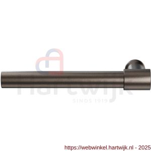 GPF Bouwbeslag Anastasius GPF3051.A1 L/R Hipi Deux deurkruk gatdeel 139 mm links-rechtswijzend Dark blend - H21010565 - afbeelding 1