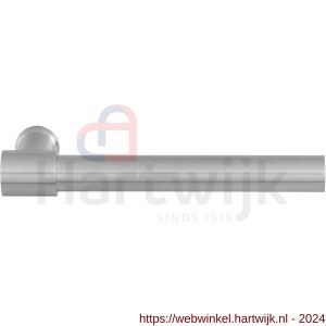 GPF Bouwbeslag RVS 3051L/R Hipi Deux deurkruk gatdeel links-rechtswijzend 139 mm RVS geborsteld - H21008036 - afbeelding 1