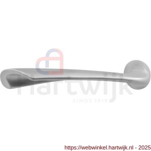 GPF Bouwbeslag RVS GPF3120L Kore deurkruk gatdeel linkswijzend RVS geborsteld - H21002697 - afbeelding 1
