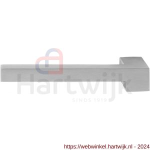 GPF Bouwbeslag RVS 3160L Raa deurkruk gatdeel linkswijzend RVS geborsteld - H21007746 - afbeelding 1