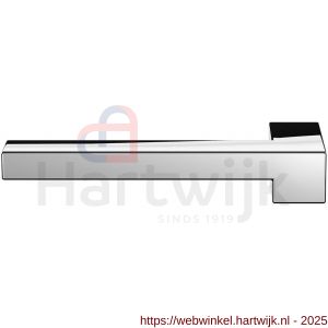 GPF Bouwbeslag RVS GPF3162L Raa deurkruk gatdeel linkswijzend RVS gepolijst - H21007751 - afbeelding 1