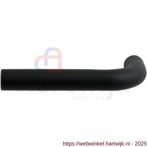 GPF Bouwbeslag ZwartWit GPF8200L/R Aka L-model 19 mm deurkruk gatdeel links-rechtswijzend zwart - H21002591 - afbeelding 1