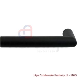 GPF Bouwbeslag ZwartWit GPF8210L/R Toi L-haaks model 19 mm deurkruk gatdeel links-rechtswijzend zwart - H21002602 - afbeelding 1