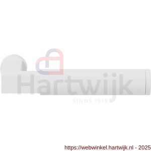 GPF Bouwbeslag ZwartWit GPF8214 Kuri deurkruk wit - H21008257 - afbeelding 1