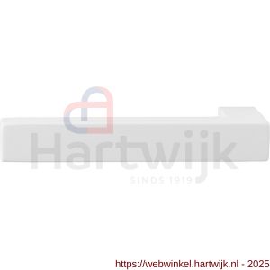 GPF Bouwbeslag ZwartWit GPF8218L/R Zaki+ deurkruk gatdeel links-rechtswijzend wit - H21006920 - afbeelding 1