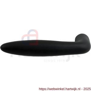 GPF Bouwbeslag ZwartWit GPF8220L/R Pepe deurkruk gatdeel links-rechtswijzend zwart - H21002624 - afbeelding 1