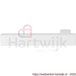 GPF Bouwbeslag ZwartWit GPF8224L/R Toro+ deurkruk gatdeel links-rechtswijzend wit - H21007754 - afbeelding 1