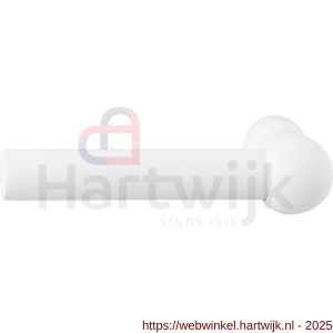 GPF Bouwbeslag ZwartWit GPF8237L/R Hipi deurkruk gatdeel 103,5 mm links-rechtswijzend wit - H21002680 - afbeelding 1