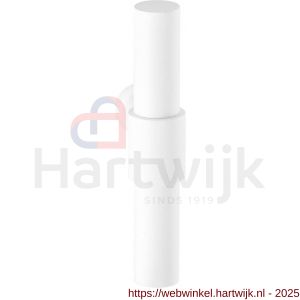 GPF Bouwbeslag ZwartWit GPF8239L/R Hipi Deux 103 mm deurkruk gatdeel links-rechtswijzend wit - H21008046 - afbeelding 1