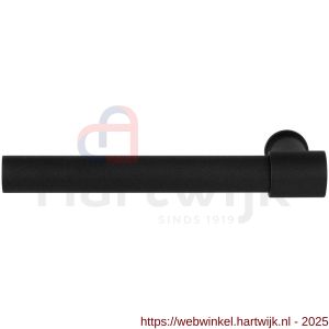 GPF Bouwbeslag ZwartWit GPF8244L/R Hipi Deux 139 mm deurkruk gatdeel links-rechtswijzend zwart - H21008038 - afbeelding 1