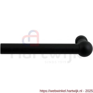 GPF Bouwbeslag ZwartWit GPF8245L/R Hipi deurkruk gatdeel 139,5 mm links-rechtswijzend zwart - H21002679 - afbeelding 1