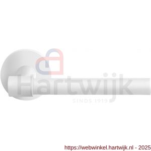 GPF Bouwbeslag ZwartWit GPF8246.62-00 Hipi Deux deurkruk op rond rozet 50x8 mm wit - H21014018 - afbeelding 1