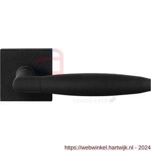 GPF Bouwbeslag ZwartWit 8266.61-02 Ika XL deurkruk op vierkant rozet 50x50x8 mm zwart - H21009390 - afbeelding 1