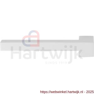 GPF Bouwbeslag ZwartWit GPF8287L Raa deurkruk gatdeel linkswijzend wit - H21007757 - afbeelding 1