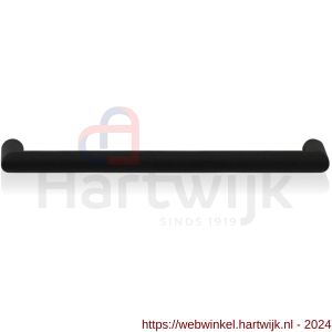 GPF Bouwbeslag ZwartWit 8530.61 meubelgreep Haaks 12x108/96 mm zwart - H21005676 - afbeelding 1