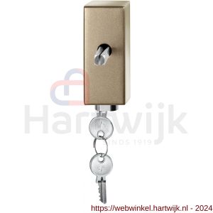 GPF Bouwbeslag Anastasius 9252.A4.0060 draaikiepmechanisme afsluitbaar SKG*** rechthoekig 83x34x31 mm met stift binnenzijde 65 mm Champagne blend - H21017178 - afbeelding 1