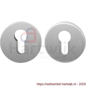 GPF Bouwbeslag RVS GPF9391.09 Set veiligheidsrozet rond 54 mm SKG*** RVS geborsteld - H21012944 - afbeelding 1