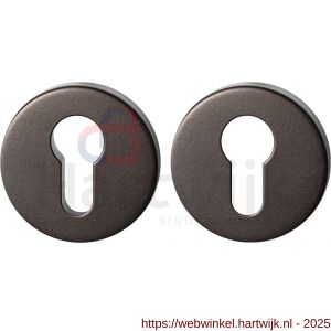GPF Bouwbeslag Anastasius GPF9391.A1 Set veiligheidsrozet rond 54x12,5 mm SKG*** Dark blend - H21012969 - afbeelding 1