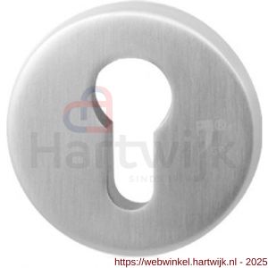 GPF Bouwbeslag RVS GPF9392.09 Inside veiligheidsbinnenrozet rond 54 mm SKG*** RVS geborsteld - H21012984 - afbeelding 1