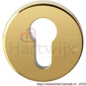 GPF Bouwbeslag PVD GPF9392.P3 Inside veiligheidsbinnenrozet rond 54 mm SKG*** PVD messing - H21012888 - afbeelding 1