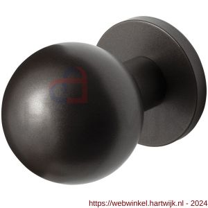 GPF Bouwbeslag Anastasius 9822.A1 kogel voordeurknop 63 mm op rozet 63 mm Dark blend - H21012173 - afbeelding 1