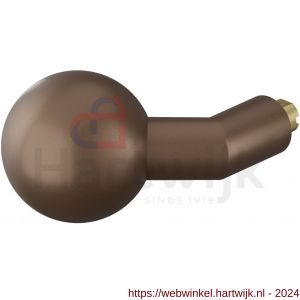 GPF Bouwbeslag Anastasius 9853.A2 S5 verkropte kogelknop 55x16 mm voor veiligheidsschilden vast met wisselstift Bronze blend - H21012186 - afbeelding 1