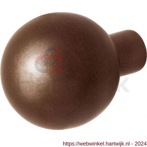 GPF Bouwbeslag Anastasius 9954.A2 S1 kogelknop 50 mm draaibaar met krukstift Bronze blend - H21012417 - afbeelding 1