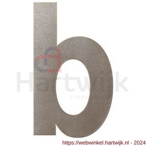GPF Bouwbeslag Anastasius 9800.A3.0156-b letter B 156 mm Mocca blend - H21010957 - afbeelding 1