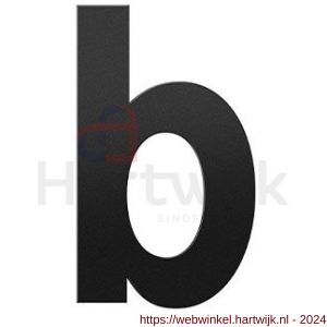 GPF Bouwbeslag ZwartWit 9800.61.0156-b letter B 156 mm zwart - H21010781 - afbeelding 1