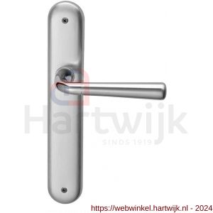 Mandelli1953 S90 WC55/8 Special deurkruk op langschild 238x40 mm WC55/8 chroom-mat chroom - H21011991 - afbeelding 1